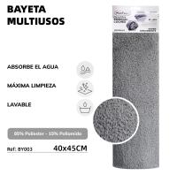 LILI HOME Pack de 16 / 8 Bayetas de Microfibra – 260 gr/m² (30x40 cm) – Colores Surtidos Limpieza eficiente y sin esfuerzo con bayetas de alta calidad, ultra absorbentes, reutilizables y sin pelusas. Perfectas para todas las superficies del hogar, el co - details 5