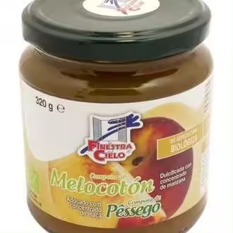 La Finestra Sul Cielo Mermelada Melocotón Sin Azúcar Bio 320 G - 1