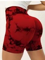 Shorts De Yoga Sin Costuras Para Mujer De Cintura Alta Secado Rápido Fitness Verano Shorts De Ejercicio Running Ciclismo Deportes Gimnasio - details 5