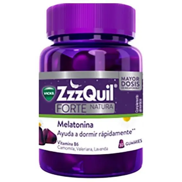 Zzzquil Natura Forte Complemento Alimenticio Para Dormir 30 Gominolas - 1