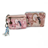 Monedero 3 Cremalleras Sweet & Candy Bags C-068-02 - 12 x 9.5 x 2 cm - 4 modelos diferentes con estampados únicos. - details 2