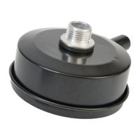 Accesorios Para Bomba De Filtro Pieza De Repuesto Para Compresor De Aire Silenciador Metálico Negro 20mm Set Práctico - details 20