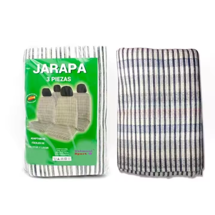 Valmoni Sport Set de Jarapas 3 Piezas Funda Automóvil Asiento Coche Harapas Juego Cubreasientos Universal - 1