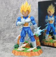 Figura De Acción Dragon Ball 37cm PVC Cs Vegeta Gk Goku Demonizado Super Saiyan Estatuas De Anime Decoración Juguete Regalo - details 1