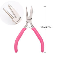 Alicates Redondos Concavos Profesionales De 4.72 Pulgadas Herramientas De Precisión Para El Arte De Hacer Joyas Uso Ideal Para DIY - details 3