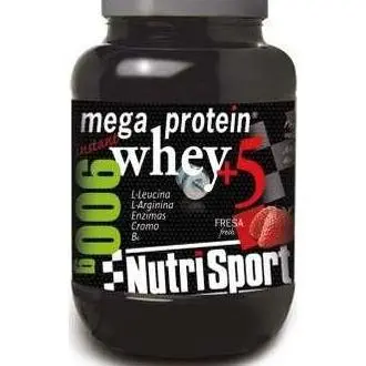 Nutrisport Mega Protein Whey 5 Vainilla 900Gr - 1