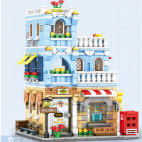 Bloques De Construcción De Hotel Para Niñas Y Niños Serie Ciudad Juguete De Montaje Miniatura Modelo Puzzle Para Niños Y Niñas - details 2