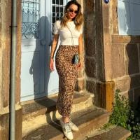 TRAF Faldas Largas de Leopardo para Mujer – Elegantes e Informales, Estilo de Moda para Fiesta u Oficina, Primavera, Verano y Otoño 2025 - details 3