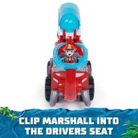 SPIN MASTER - PATRULLA CANINA - JUNGLE PUPS: Coche de Elefante Deluxe con Lanzador de Proyectiles y Figura Marshall - Patrulla Canina Juguetes - 6068023 - Juguetes Niños +3 Años - Regalo Niño +3 Años - details 4