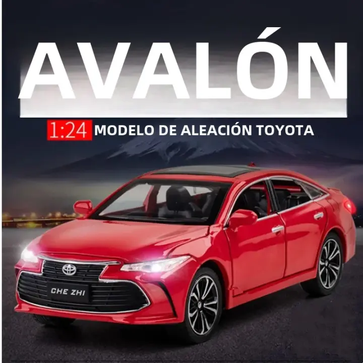 Modelo De Coche De Aleación TOYOTA Avalon 1:24 Con Sonido Y Luz Vehículos De Juguete Metálicos Simulación Regalos Para Colección - 1