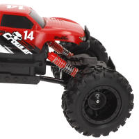 Maisto Tech - Coche teledirigido 4x4, Rock Crawler, ruedas gigantes con tacos, frecuencia 2.4 GH.z, 6 direcciones, alcance 35 metros, todoterreno, carga USB, radiocontrol niño, control remoto, coches teledirigidos para niños, +8 años - details 2