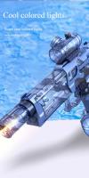 Pistola De Agua LED Con Visión Y Láser Alta Presión Juguete Para Piscina Y Exterior Para Niños Y Niñas De Edad Superior a 6 Años - details 4