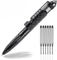 Bolígrafo Táctico Militar Profesional Pluma De Defensa Personal Con Rompe Vidrios De Acero Tungsteno Herramienta De Escritura - details 3