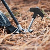 4/8pcs Ganchos De Tenda Al Aire Libre 20/25cm Ancoraciones De Acero De Carbono Para Carpa Accesorios De Camping Y Viajes - details 3