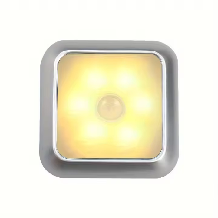 Luces Nocturnas Inteligentes Con Sensor De Movimiento LED Para Armario Luz De Emergencia Automática Con Succión Magnética Y Pilas Incluidas - 1