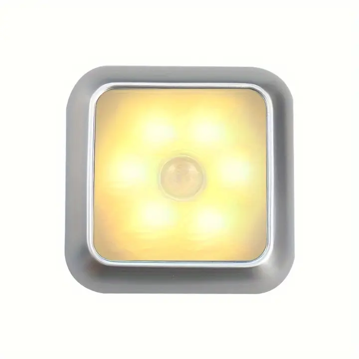 Luces Nocturnas Inteligentes Con Sensor De Movimiento LED Para Armario Luz De Emergencia Automática Con Succión Magnética Y Pilas Incluidas - 1