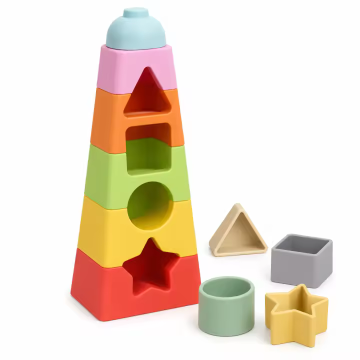 Torre de Aprendizaje Construcción y Encaje de Twinly - 1