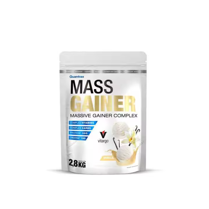 Quamtrax Mass Gainer 2.8 Kg Fresa - 1