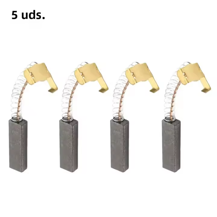4pcs Cepillo De Carbono Para Aspiradora Accesorios De Motor Adecuado Para QW12T-608 QW12T-607 Piezas De Herramientas - 1