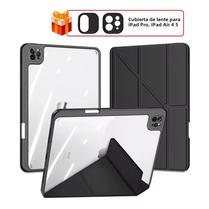 Funda Protectora Para iPad pro 11 12 9 10ta Generación Air 4 5 Mini 6 2021 2022 Material TPU Resistente a Golpes Y Caídas Compatible Con Varias Modelos De iPad - 1