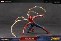 Figura De Acción Spider-Man Super War Big Time ZD Toys Colección ML Avengers Infinity War Iron Spider 2.0 1/10 Para Jóvenes De 14 Años O Más - details 27