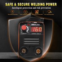 ARC140 Mini Soldador Inverter 140A Maquina de Soldar IGBT DC Portátil Soldador Electrodo con Elevador Lift TIG,Pantalla LED, Hot Start,Anti-Stick,210 x 130 x 90 mm - details 2