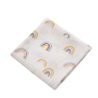 Mullidor De Algodón Para Bebé Con Estampado Floral Tapete De Muselina Para Cuna Y Baño Cubierta De Silla De Paseo Para Recién Nacidos - details 11