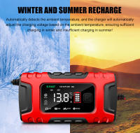 Nueva Cargador De Batería Para Coche TK600 12V10A/24V5A Inteligente Carga Rápida AGM GEL Ácido Plomo LCD Mantenedor De Batería - details 7