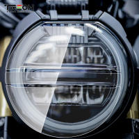 Protector De Faro Para Honda CB650R 2019-2023 Película HD Antigrafiti Y Antiarrugas Accesorio De Protección TPU - details 4