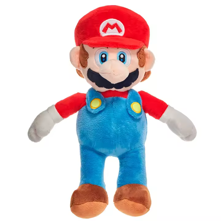 Peluche Super Mario Bros de 33cm, Peluche Calidad muy Suave para Niños y Niña, Regalo, Cumpleaños - 1
