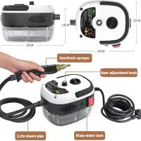 Limpiador a vapor de 1500 W, presurizado a alta temperatura, para pisos, autos, cocinas y baños. - details 2
