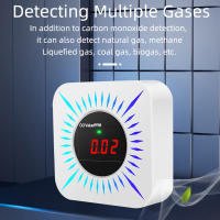 Detector De Gases Combustibles Tuya ZigBee CO Testador De Fugas De Carbon Monóxido Y Calidad Del Aire Con Pantalla LCD - details 4