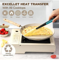 Sartén De Crêpes Antiadherente MYVIT Para Cocina Y Camping Utensilios De Cocina Sartén De Frying Y Cocina Para Inducción Y Estufa - details 4