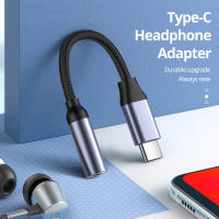 Adaptador De Audio USB Tipo C a 3.5mm Aux Para Samsung Galaxy S21 Ultra S20 Note 20 Cable De Auriculares Convertidor Tipo-C Jack 3.5mm - details 0
