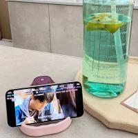 Botella Deportiva De Agua Con Tapa Y Taza De 2 Litros Para Hombres Y Mujeres Botella De Agua Para Fitness Con Marca De Tiempo Para Beber Al Aire Libre - details 10