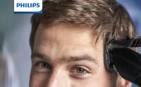 Philips Cortapelos Serie 3000, elemento de corte ancho de 41mm, cuchillas de acero inoxidables, peine ajustable con 13 ajustes de 2mm desde 0,5 a 23mm, cuchillas lavables, uso con cable, con peine para barba (HC3510/15) - details 0