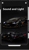 Coche De Escala 1:18 Aventador SVJ De Aleación Modelo De Coche Deportivo Metálico Con Sonido Y Luz Juguete Para Niños Regalo De Cumpleaños - details 15