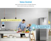 Termostato Inteligente Tuya WiFi Para Calefacción Eléctrica Y Agua/Boiler Gas Controlador De Temperatura Compatible Con Google Home Y Alexa 220V - details 12