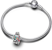 PANDORA Dijes de Plata de Lei, Viene con un regalo completo - details 1