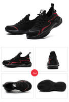 Zapatos de seguridad ligeros para hombre, zapatillas de trabajo transpirables con puntera de acero, antigolpes y ANTIPERFORACIONES - details 9