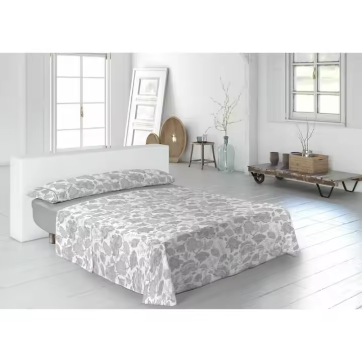 Pierre Cardin - Juego de Sábanas Pierre Cardin INDIANA Gris Cama de 90 - 1