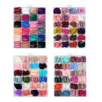 Kit De Uñas Postizas Press on 576 Piezas Acrílicas Extensión Coffin Formas Gel Para Póster De Uñas Artificiales Set De Herramientas - details 1
