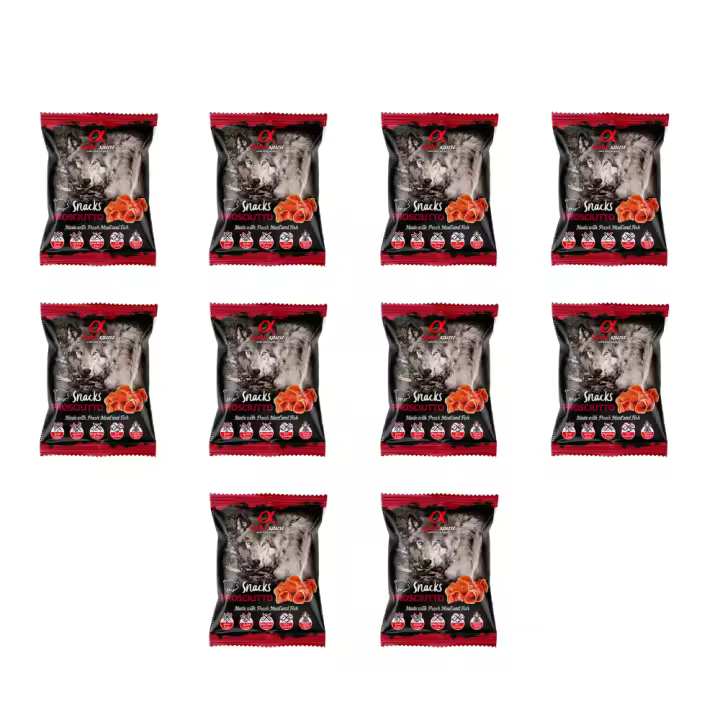 Canine Jamón Snacks Alpha Spirit | Libres de Grano y Gluten | Nutrición Natural | Origen Español - 1