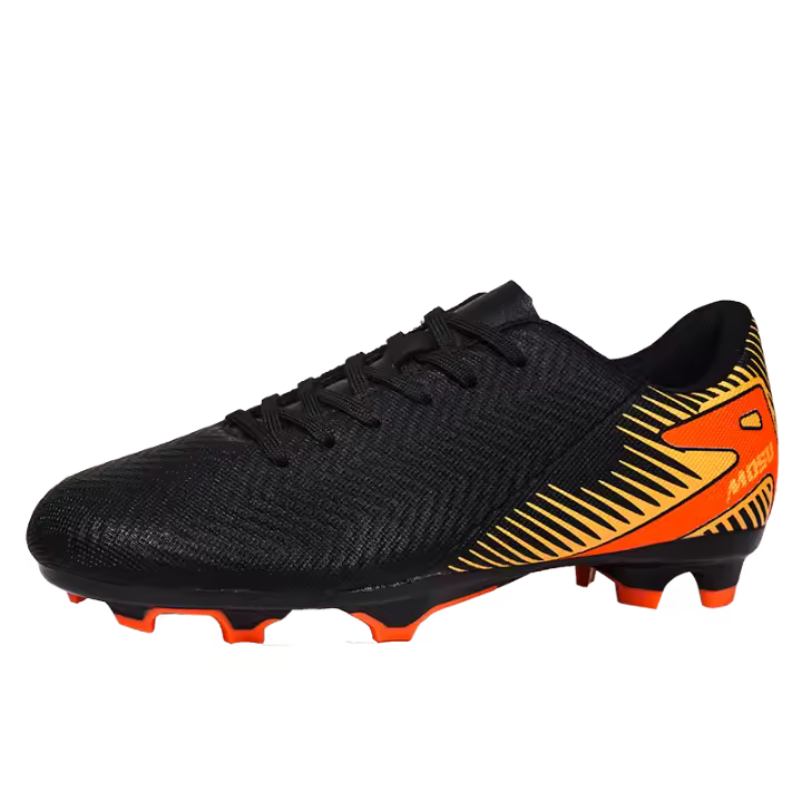 Zapatos De Fútbol Deportivos Para Mujer Y Hombre Con Studs De Moda Color Amarillo Tallas 36-45 Zapatillas De Hierba Firme - 1