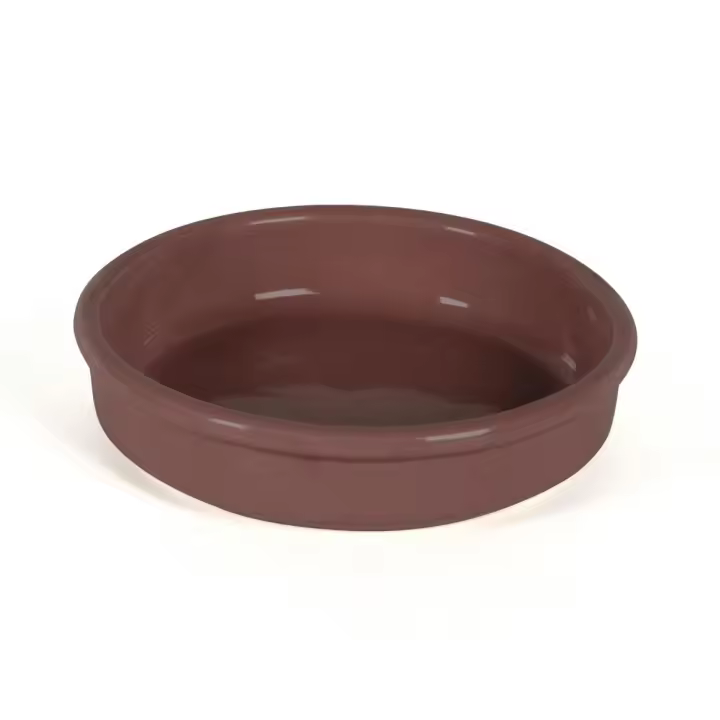 Anaflor Cazuela de Barro 15cm Marrón Mate - Apto para Vitrocerámica, Microondas, Horno, Gas y Eléctrico - Fabricado en España - 1