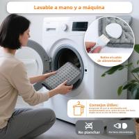 Almohadilla De Calor Eléctrica Multifuncional Con 9 Niveles De Temperatura Soporte Lumbar Cintura Pierna Abdomen Cobertor Caliente Para Oficina Y Hogar - details 2
