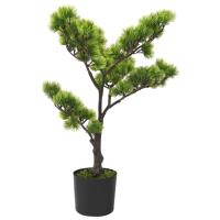 vidaXL Bonsái pinus artificial con macetero 60 cm verde - details 2