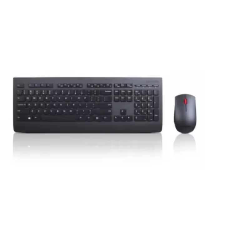 COMBO LENOVO PROFESSIONAL TECLADO Y RATON WIRELESS ESPAÑOL NEGRO - 1