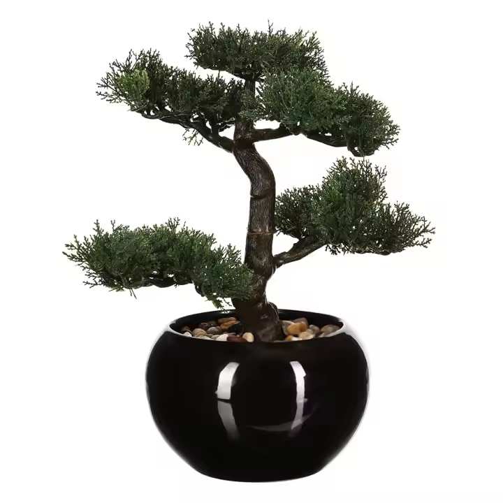 WELL HOME - Bonsai artificial en maceta de cerámica - 1