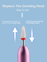 Máquina De Uñas Eléctrica Portátil 20000RPM Con USB Herramienta Profesional Para Pulir Y Retirar Acrílico Y Gel De Uñas - details 6